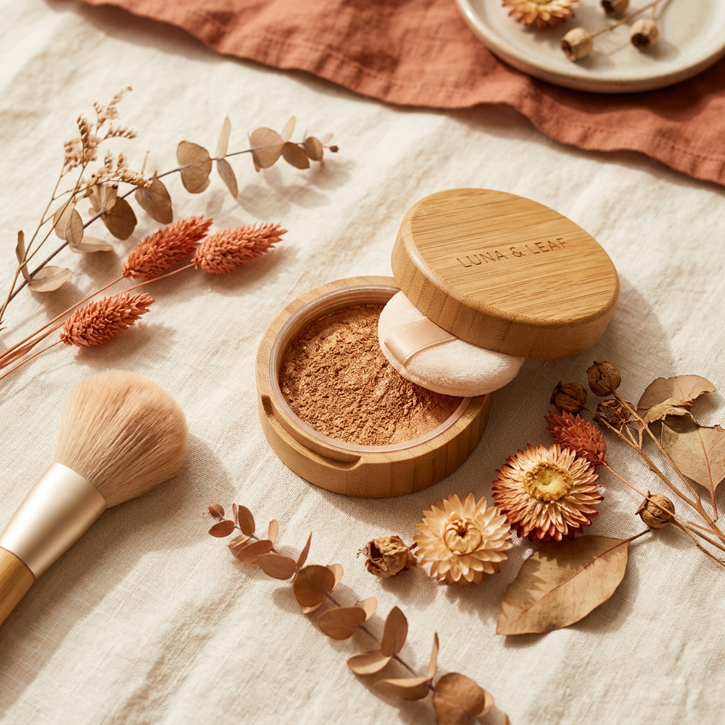 Glow Eve Bronzer — Refillable Bamboo Compact